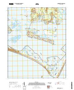 Usgs Us Topo 7 5 Minute Map For Harkers Island Nc 2019 Data Gov