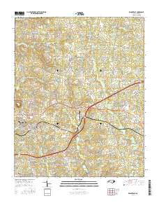 USGS 1:24,000: Knightdale, North Carolina - $14.00 : Charts and Maps 