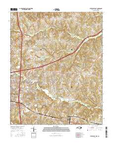 USGS 1:24,000: Statesville East, North Carolina - $14.00 : Charts and 