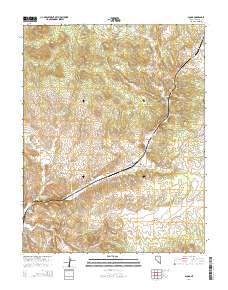 2014 Map of Acoma, 2014 Print