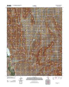 2012 Map of Alamo SE, 2012 Print
