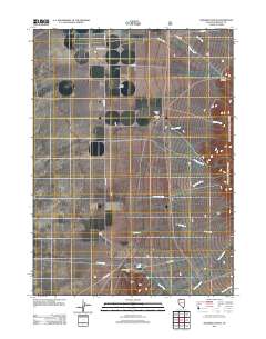 2011 Map of Andorno Ranch, 2011 Print
