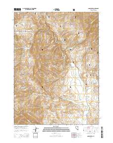 2014 Map of Annie Creek, 2014 Print