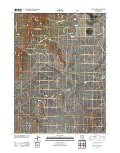 2012 Map of Arizona Spring, 2012 Print