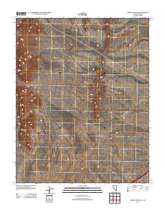 2012 Map of Arrow Canyon SE, 2012 Print
