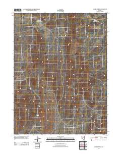 2012 Map of Ayarbe Spring, 2012 Print