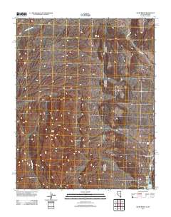 2012 Map of Azure Ridge, 2012 Print
