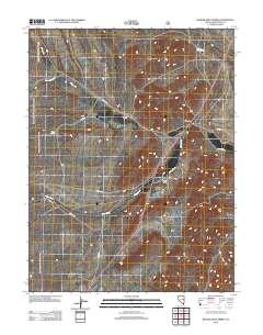 2012 Map of Badger Hole Spring, 2012 Print