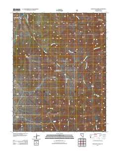 2011 Map of Bakeoven Creek, 2011 Print