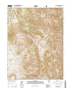 2014 Map of Bakeoven Creek, 2014 Print
