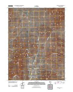 2011 Map of Bedell Flat, 2011 Print