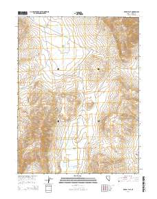 2014 Map of Bedell Flat, 2014 Print