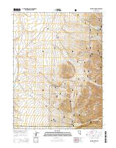 2015 Map of Belmont Creek, 2015 Print
