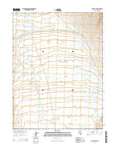 2014 Map of Big Hard Pan, 2014 Print