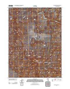 2011 Map of Big Mountain, 2011 Print