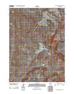 2011 Map of Big Spring Butte, 2011 Print
