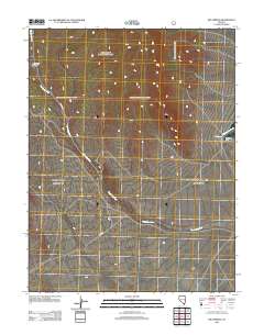 2012 Map of Big Springs, 2012 Print