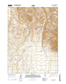 2014 Map of Black Butte, 2014 Print