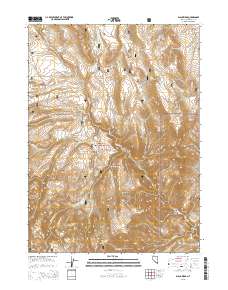 2015 Map of Black Ridge, 2015 Print