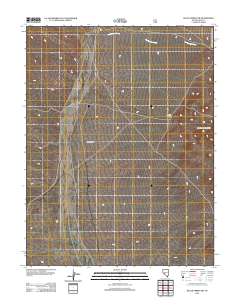 2012 Map of Black Spring NW, 2012 Print