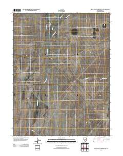 2012 Map of Blue Eagle Springs NE, 2012 Print