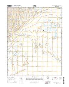 2015 Map of Blue Eagle Springs SW, 2015 Print