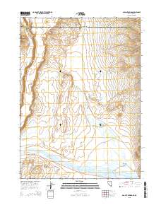 2015 Map of Bog Hot Springs, 2015 Print