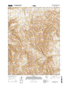 2015 Map of Bordwell Spring, 2015 Print