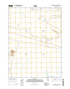 2015 Map of Bottle Creek Slough NW, 2015 Print