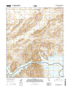 2014 Map of Boulder Canyon, 2014 Print