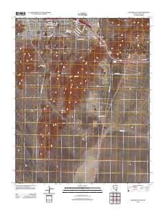 2012 Map of Boulder City NW, 2012 Print