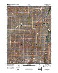 2012 Map of Boyd Reservoir, 2012 Print