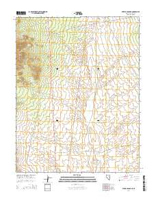 2014 Map of Bristol Range NE, 2014 Print