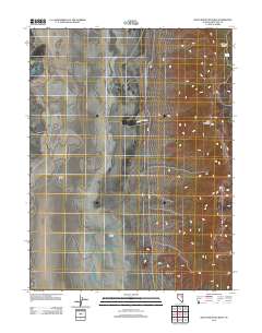 2012 Map of Buck Mountain West, 2012 Print