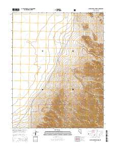 2014 Map of Bullwhacker Springs, 2014 Print