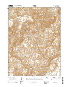 2015 Map of Burnt Springs, 2015 Print