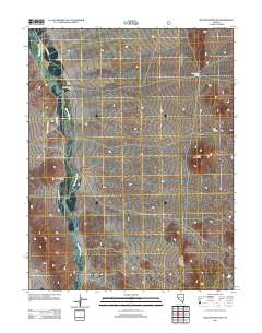 2011 Map of Butler Mountain, 2011 Print