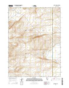 2015 Map of Button Lake, 2015 Print