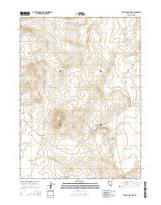2015 Map of Button Lake Well, 2015 Print