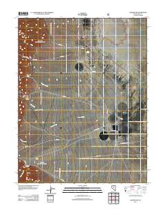 2011 Map of Carvers NW, 2011 Print