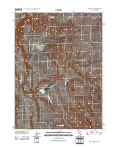 2011 Map of Catnip Canyon, 2011 Print
