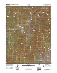 2012 Map of Cattle Camp Spring, 2012 Print