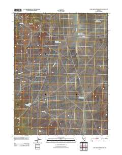 2012 Map of Chin Creek Reservoir, 2012 Print