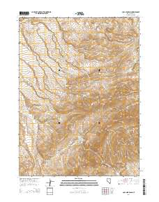 2014 Map of Coal Mine Basin, 2014 Print