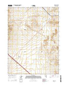 2014 Map of Cobre, 2014 Print