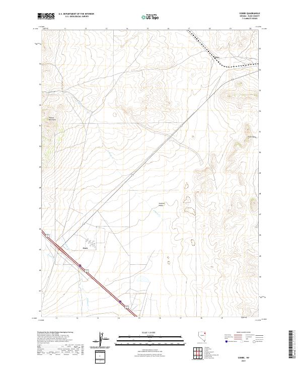 2021 Map of Cobre, 2021 Print