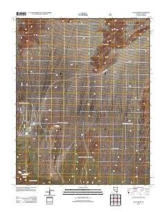 2012 Map of Cold Creek, 2012 Print