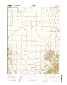 2014 Map of Combs Creek, 2014 Print