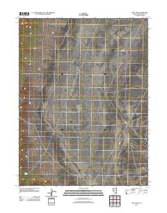 2012 Map of Cow Camp, 2012 Print