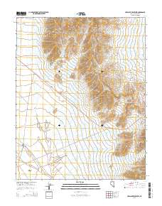 2015 Map of Crescent Reservoir, 2015 Print